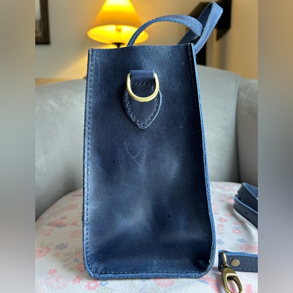 Portland Leather Cowboy Blue Classic/Small Lola - Picture 4 of 7